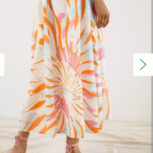 Anthropologie Multicolor A-Line Skirt - Picture 16 of 16